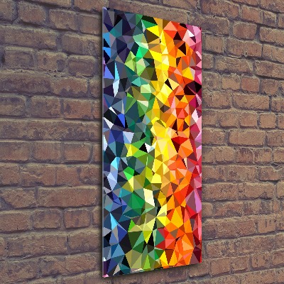 Staand plexiglas foto Geometrische achtergrond