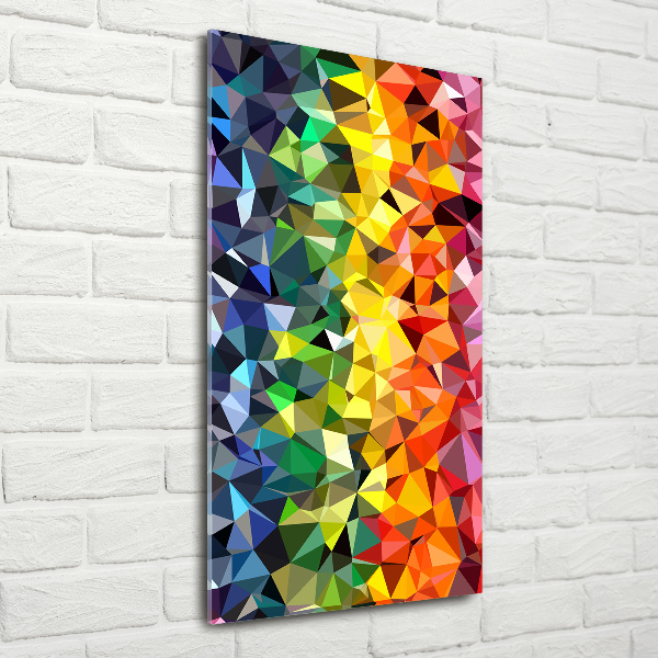 Staand plexiglas foto Geometrische achtergrond