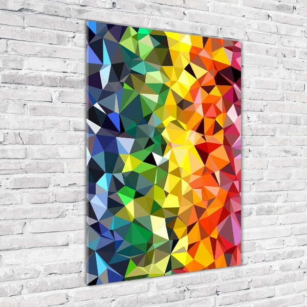 Staand plexiglas foto Geometrische achtergrond