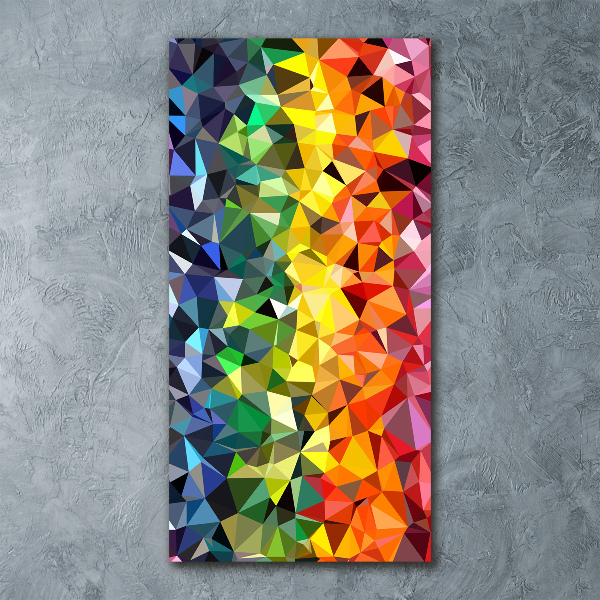 Staand plexiglas foto Geometrische achtergrond