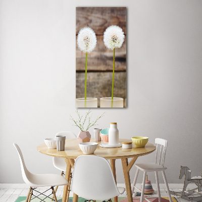 Staand plexiglas foto Paardenbloemen