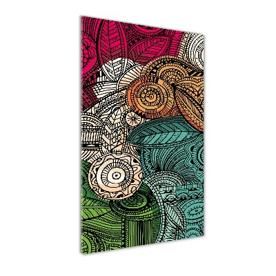 Staand foto plexiglas Abstracte veren