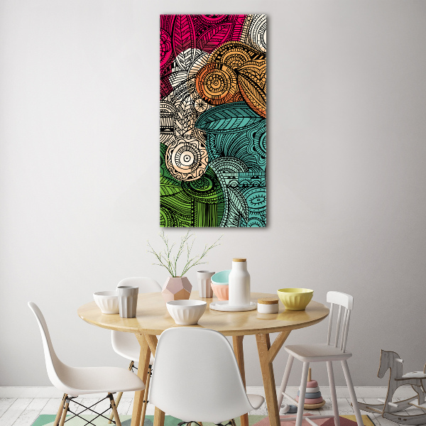 Staand foto plexiglas Abstracte veren