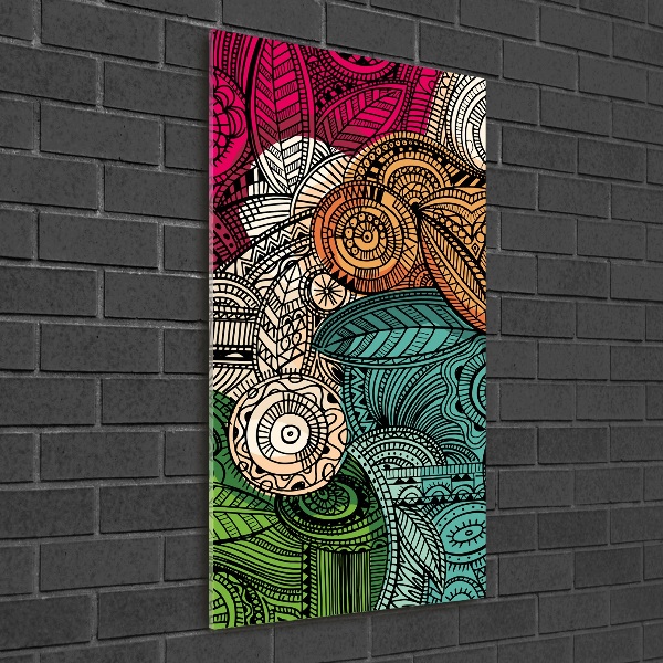 Staand foto plexiglas Abstracte veren