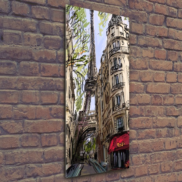 Staand foto op plexiglas Eiffeltoren Parijs