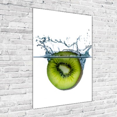 Staand plexiglas foto Fruit onder water