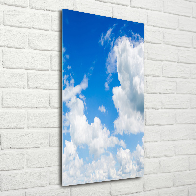 Staand foto op plexiglas Wolken aan de hemel