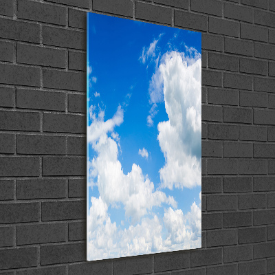 Staand foto op plexiglas Wolken aan de hemel