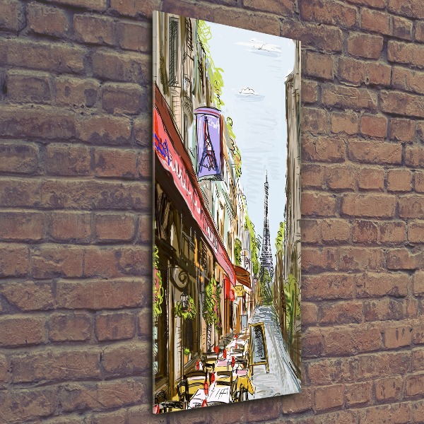 Staand plexiglas foto Eiffeltoren Parijs