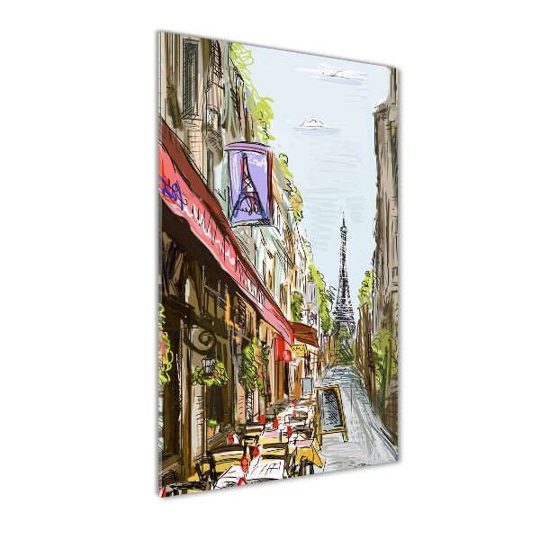 Staand plexiglas foto Eiffeltoren Parijs