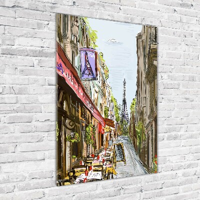 Staand plexiglas foto Eiffeltoren Parijs