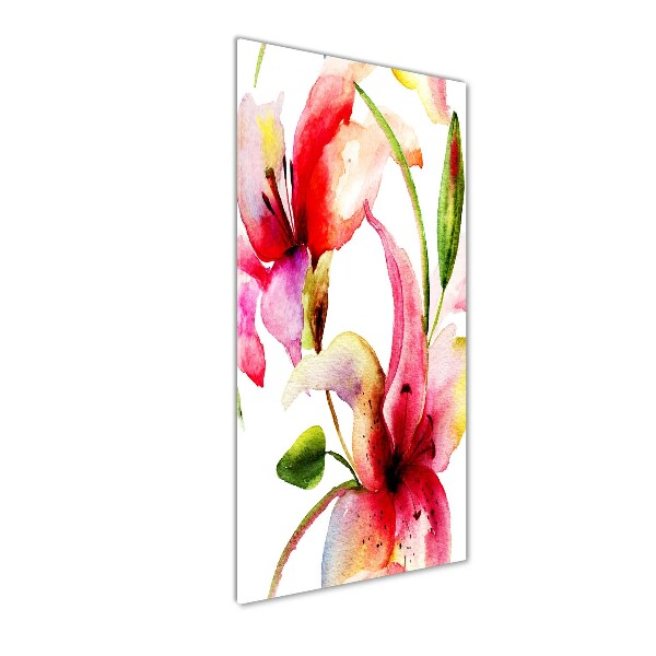 Staand plexiglas foto Leliebloemen
