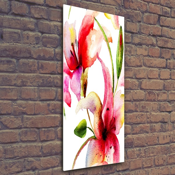 Staand plexiglas foto Leliebloemen