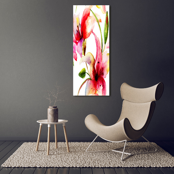 Staand plexiglas foto Leliebloemen