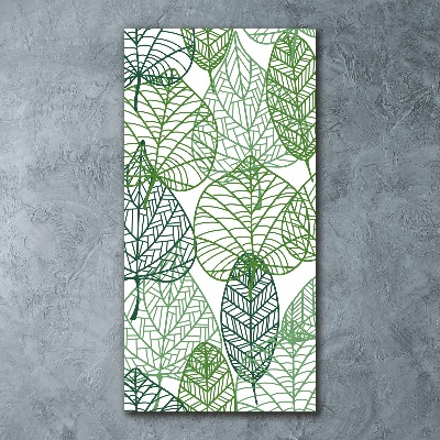 Staand foto op plexiglas Bladeren