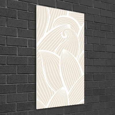 Obraz zdjęcie szkło akryl pionowy Płatki kwiatów