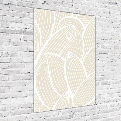 Staand plexiglas foto Bloemblaadjes