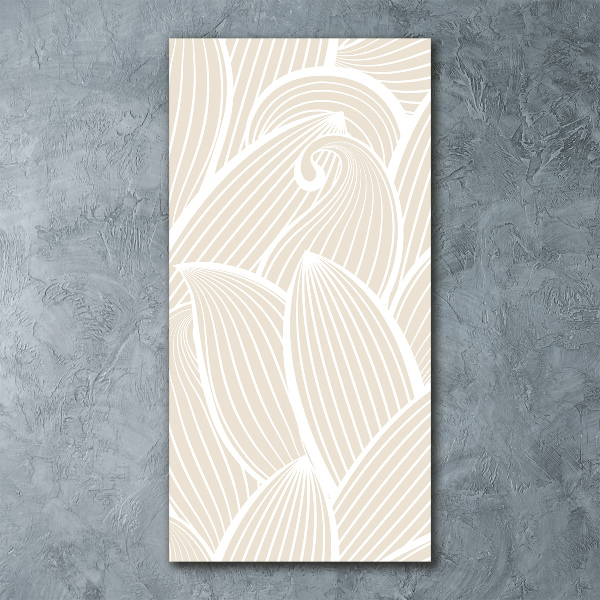 Staand plexiglas foto Bloemblaadjes