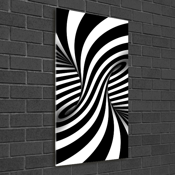 Staand foto in plexiglas Abstracte wervel