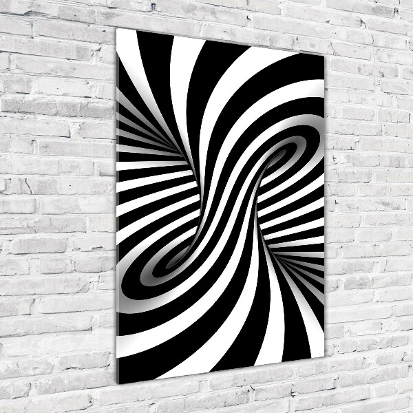 Staand foto in plexiglas Abstracte wervel