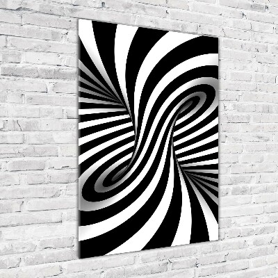 Staand foto in plexiglas Abstracte wervel