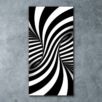 Staand foto in plexiglas Abstracte wervel