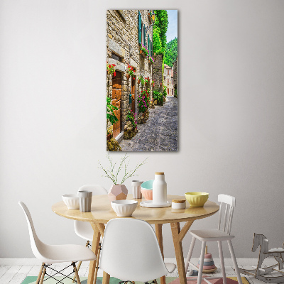 Staand foto plexiglas Een charmante straat