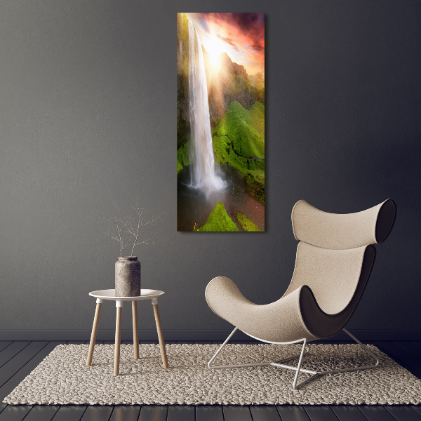Staand plexiglas foto Waterval