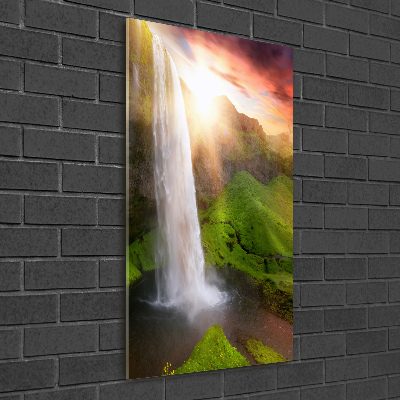 Staand plexiglas foto Waterval