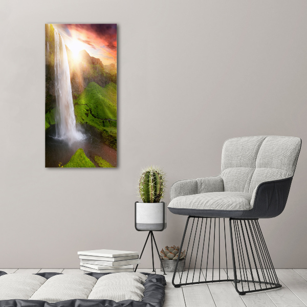 Staand plexiglas foto Waterval