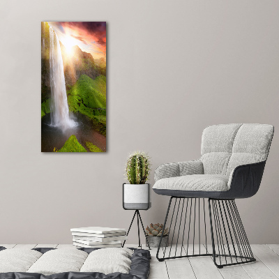 Staand plexiglas foto Waterval