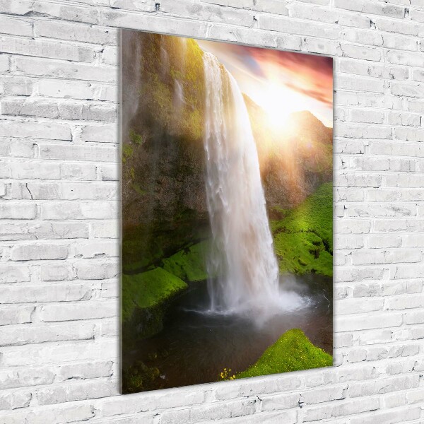 Staand plexiglas foto Waterval