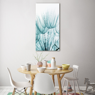 Staand plexiglas foto Paardenbloemzaden