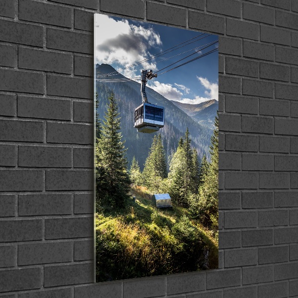 Staand foto plexiglas Achtbaan