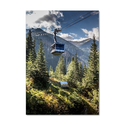 Staand foto plexiglas Achtbaan