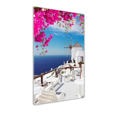 Staand plexiglas foto Santorini, Griekenland
