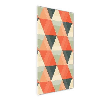 Staand foto op plexiglas Geometrische achtergrond