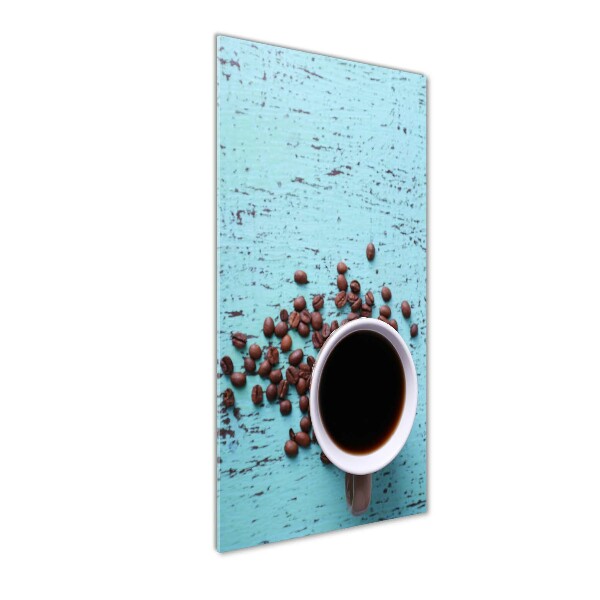 Staand foto op plexiglas Een kopje koffie