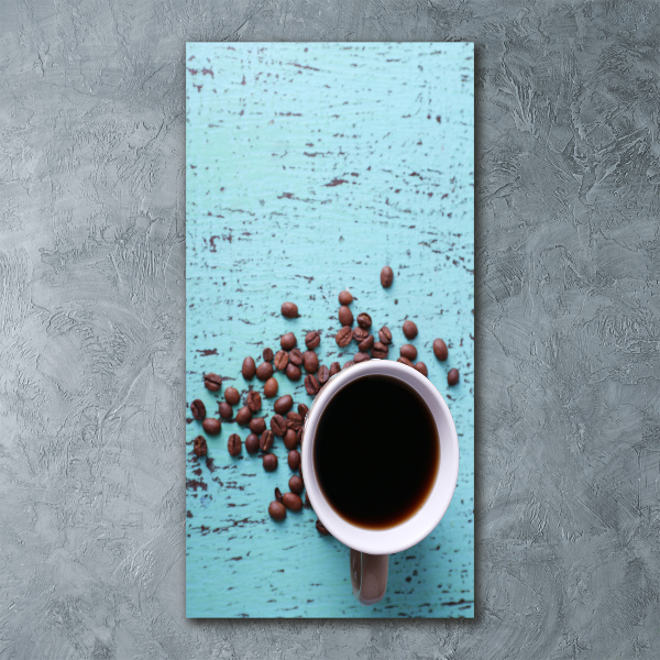 Staand foto op plexiglas Een kopje koffie