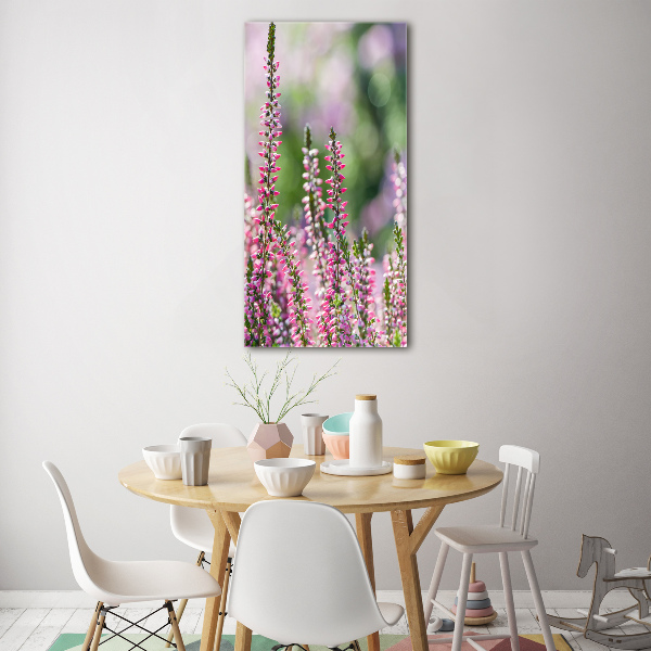 Staand foto op plexiglas Heide