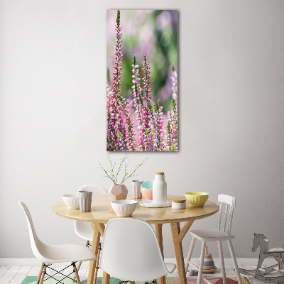 Obraz zdjęcie na scianę pleksi pionowy Wrzos