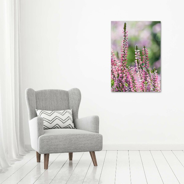 Staand foto op plexiglas Heide