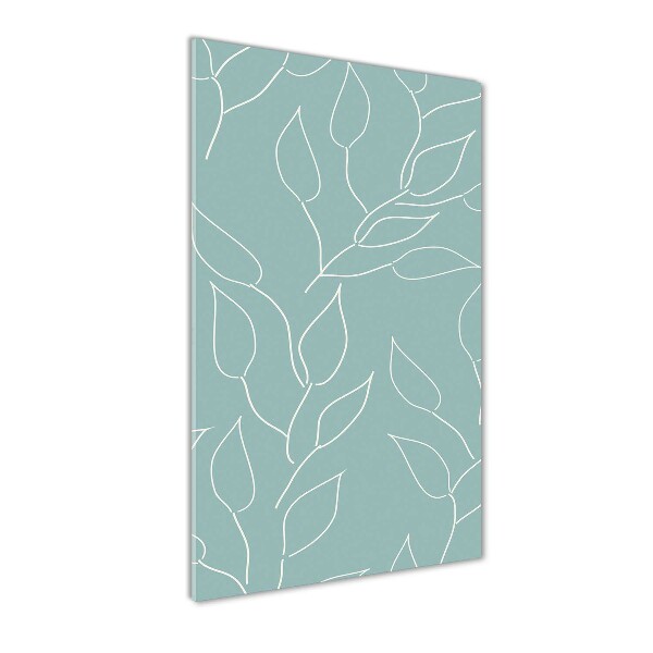 Obraz zdjęcie szkło akryl pionowy Liście