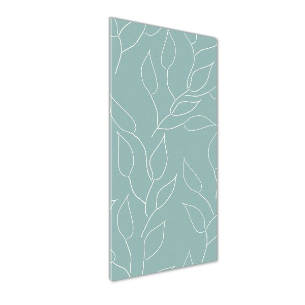Obraz zdjęcie szkło akryl pionowy Liście