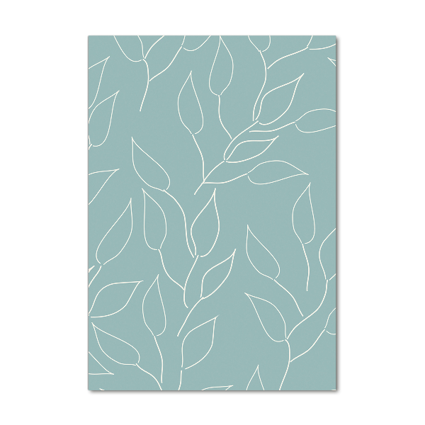 Obraz zdjęcie szkło akryl pionowy Liście