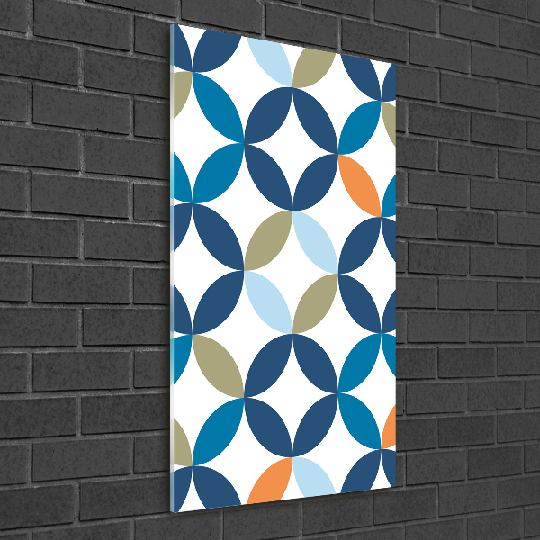 Staand foto in plexiglas Geometrische achtergrond