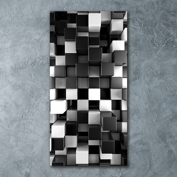 Staand foto in plexiglas Kubusabstractie