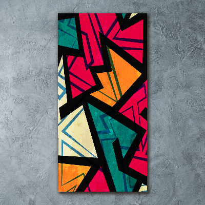 Staand plexiglas foto Geometrische achtergrond