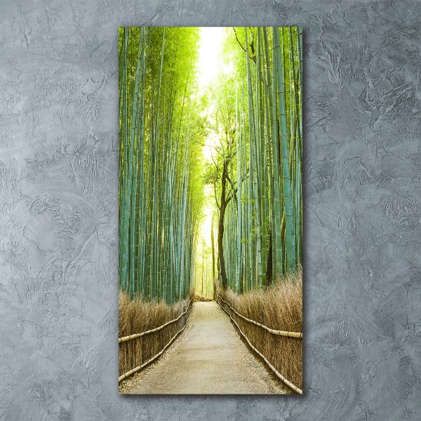 Staand foto op plexiglas Bamboebos