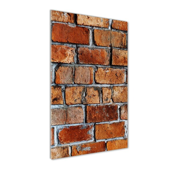Staand foto plexiglas Bakstenen muur